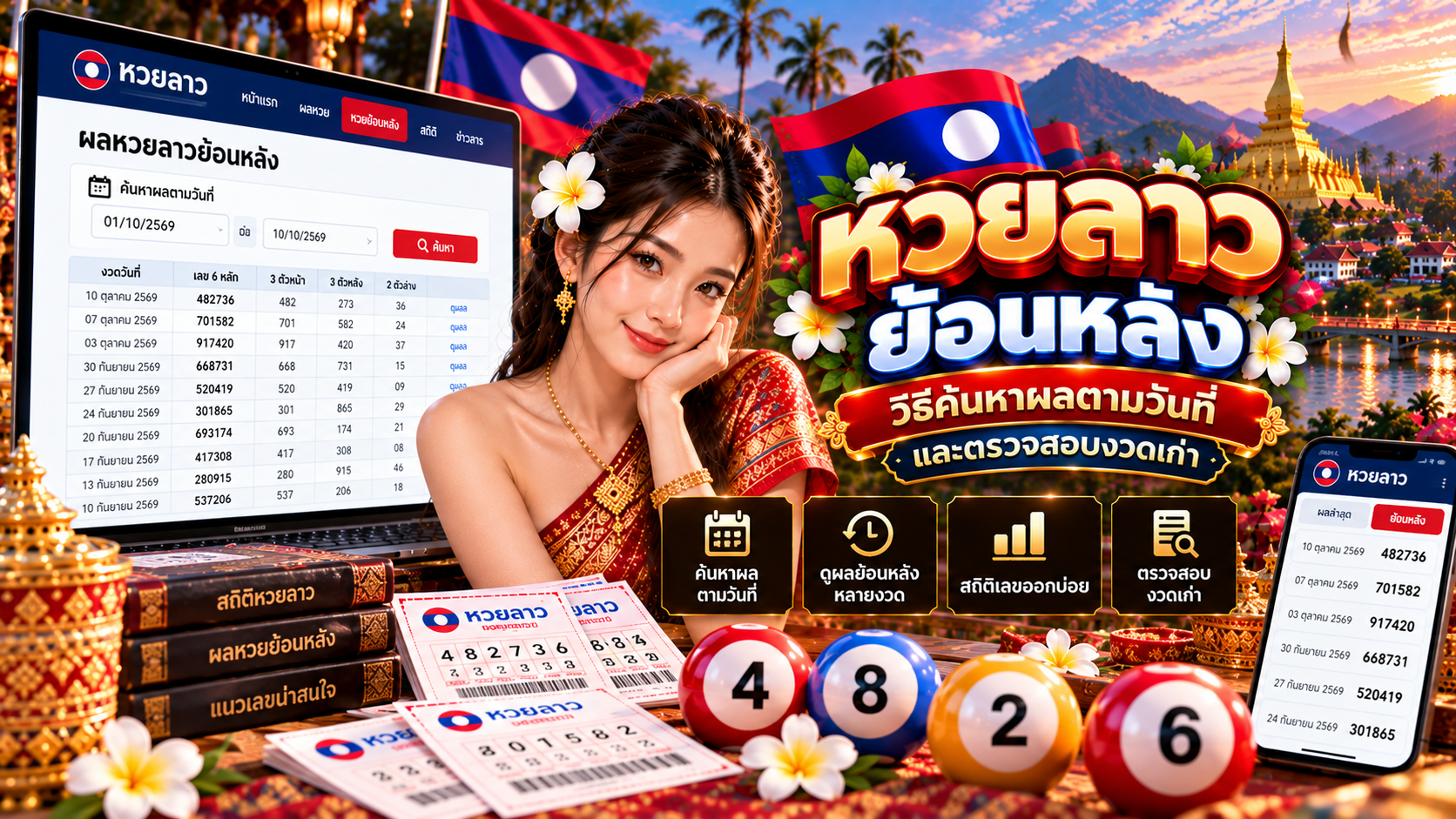 หวยลาวย้อนหลัง
