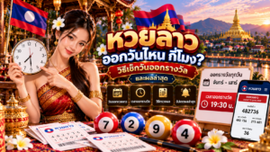 หวยลาวออกวันไหน กี่โมง? วิธีเช็กวันออกรางวัลและผลล่าสุด